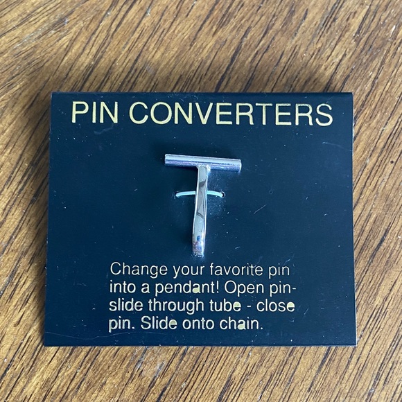 silver pin converter Other - Silver Pin Converter from pin to pendant